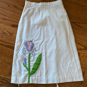 Vintage novelty wrap skirt